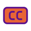Субтитры иконка 64x64