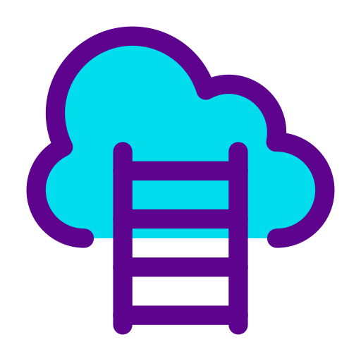 Cloud computing icon