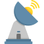 Satellite dish Symbol 64x64