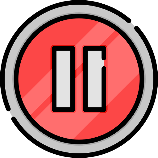 Pause button Symbol