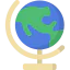 Earth globe icon 64x64