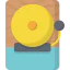 School bell icon 64x64