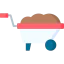 Wheelbarrow icon 64x64