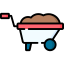 Wheelbarrow icon 64x64