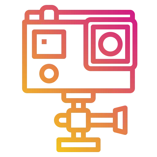 Action camera icon