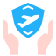 Travel insurance icon 64x64