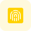 Fingerprint scan icon 64x64