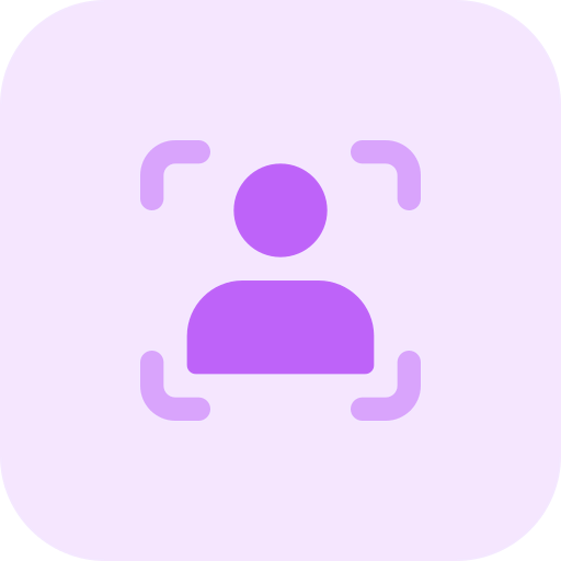 Face scan icon