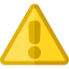 Warning sign biểu tượng 64x64