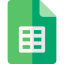 Google sheets icon 64x64