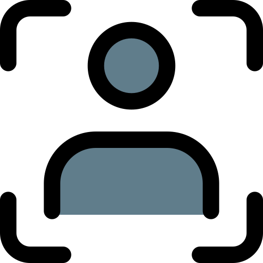 Face scan icon