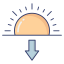 Sunset icon 64x64