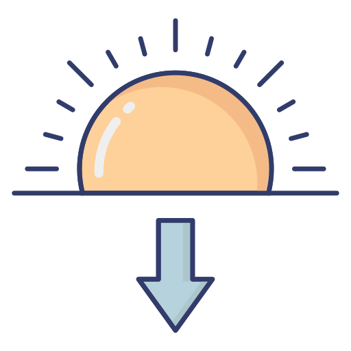 Sunset icon