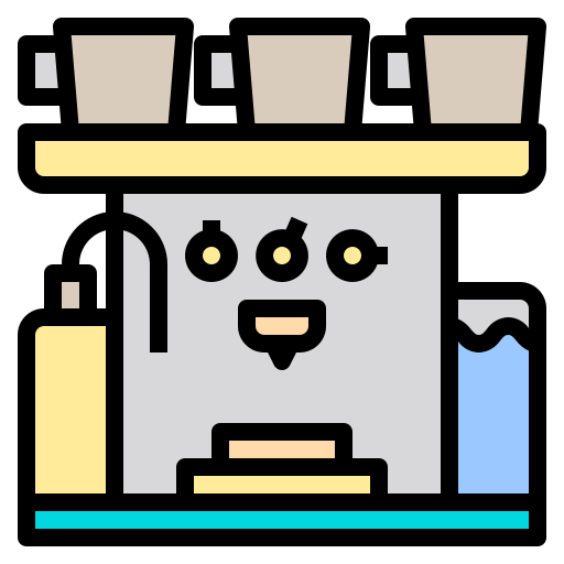 Coffee machine icon