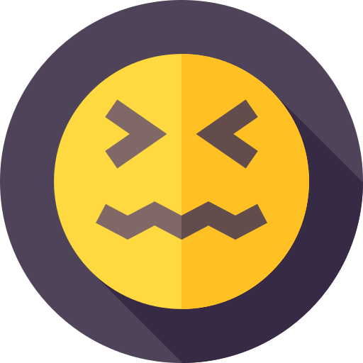 Scared icon