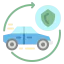 Car insurance icon 64x64