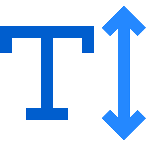 Text height 상