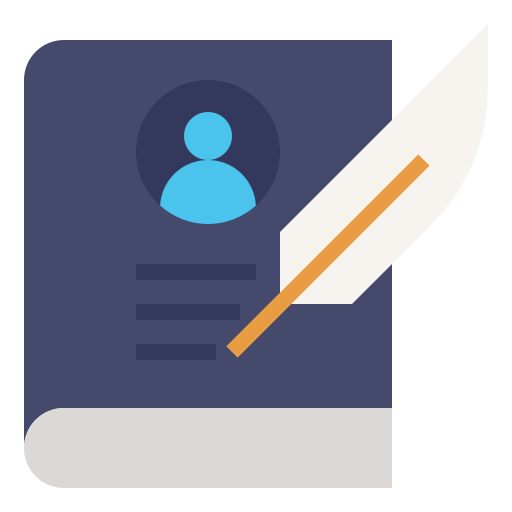 Biography icon