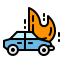 Car accident icon 64x64
