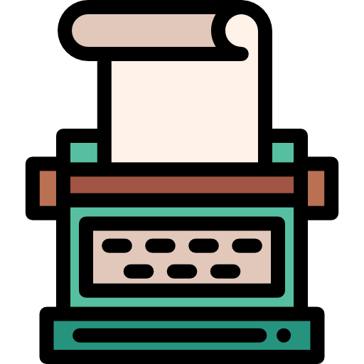 Typewriter icon