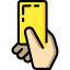 Yellow card icon 64x64