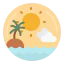 Beach icon 64x64