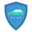 Car insurance icon 64x64