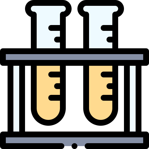 Test tubes icon