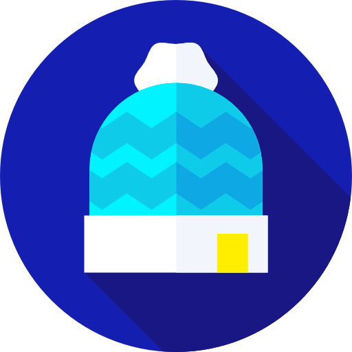 Winter hat icon