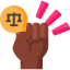 Civil right movement icon 64x64