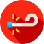 Воздуходувка для вечеринок иконка 64x64