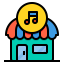 Music store icon 64x64