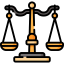 Justice scale icon 64x64