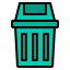 Trash bin Ikona 64x64