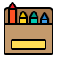 Color pencils icon 64x64