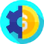 Cogwheel icon 64x64