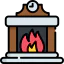 Fireplace icon 64x64