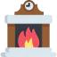 Fireplace icon 64x64