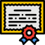 Certificate icon 64x64