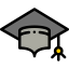 Mortarboard icon 64x64