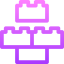 Toy blocks icon 64x64