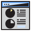 Pie charts icon 64x64