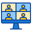Videoconference icon 64x64