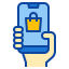 Online shopping icon 64x64