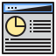 Pie chart icon 64x64