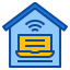 Work from home icon 64x64