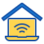 Work from home icon 64x64