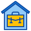 Working at home icon 64x64