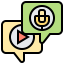 Voice recording Symbol 64x64