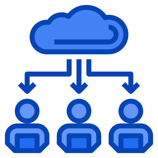 Cloud connection icon